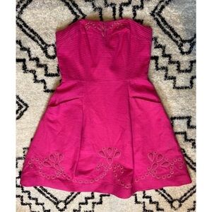 Lilly Pulitzer Bernadette Dress in Azalea Pink Size 4